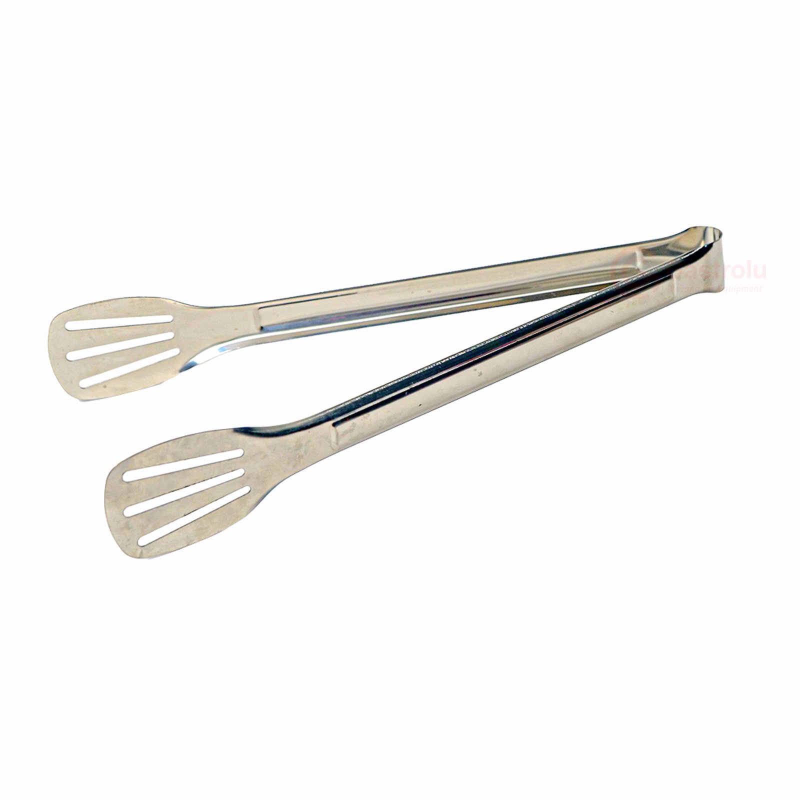 2 Stainless Steel Serving Tongs – Penjepit Kue, Gorengan & BBQ - Gambar 1