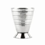 Jigger Stainless Steel 6in1 – Gelas Takar Bar Premium