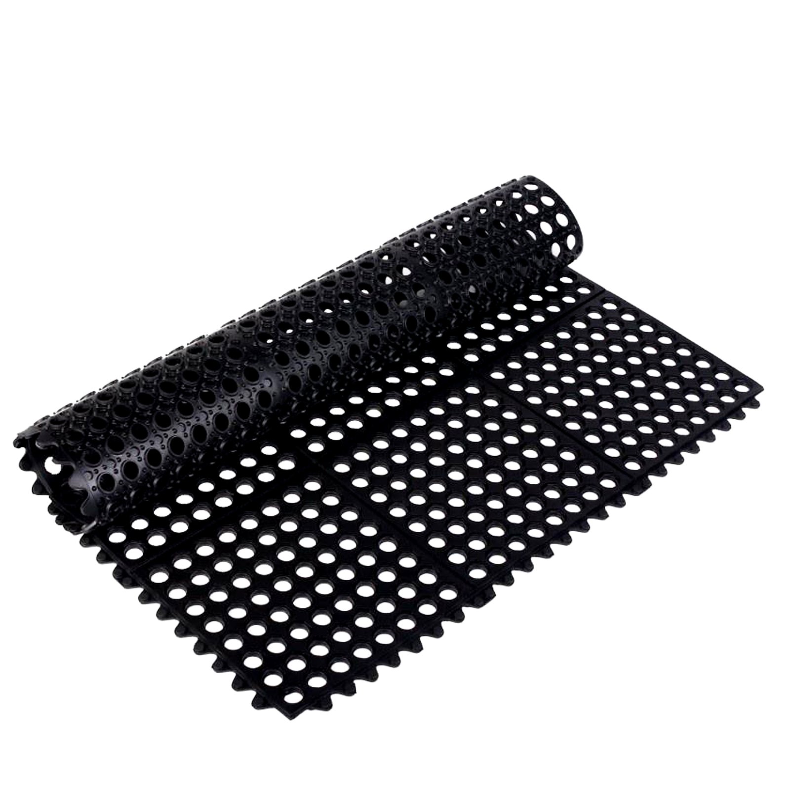 floor mates copy Rubber Floor Mat – Anti Slip Rubber Mat 90 × 90 cm - Gambar 1