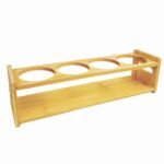 Rak Botol Sirup Kayu Bambu  Bottle Stand