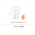 Green Leaf  Measuring Cup  (500ml / 1L / 2L) - Gambar 3