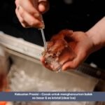 Ice Pick  Stainless Steel - Brass Ring | Bartender - Gambar 4