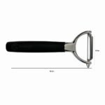 Commercial Stainless Steel Vegetable Peeler – Ergonomic Grip - Gambar 3