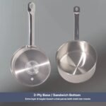 MorganWare Saucepan Stainless Steel SUS 304 3-Ply Base  Professional Cookware Series - Gambar 6