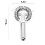 Hawthorne Strainer  Stainless Steel – Cocktail Ice Separator - Gambar 3