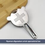 Hawthorne Strainer  Stainless Steel – Cocktail Ice Separator - Gambar 5