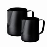 Milk Pitcher Hitam Barista  350ml - 600ml Latte Art Pitcher