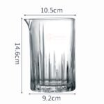 Crystal Cocktail Mixing Glass 700ml - Gambar 3