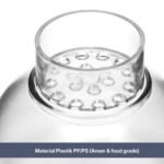 Cocktail Shaker Plastik Transparan - Gambar 8