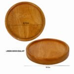 Wooden Coaster  Mahoni Premium - Gambar 4