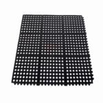 Rubber Floor Mat – Anti Slip Rubber Mat 90 × 90 cm - Gambar 2