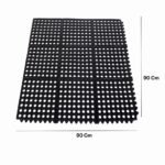 Rubber Floor Mat – Anti Slip Rubber Mat 90 × 90 cm - Gambar 3