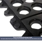 Rubber Floor Mat – Anti Slip Rubber Mat 90 × 90 cm - Gambar 4