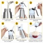 Whipped Cream Dispenser 500ml  |  Gas N2O - Gambar 6