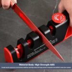 Knife Sharpener 4-Stage  – Multifunction Kitchen - Gambar 4