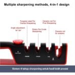 Knife Sharpener 4-Stage  – Multifunction Kitchen - Gambar 5