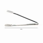 Stainless Steel Serving Tongs – Penjepit Kue, Gorengan & BBQ - Gambar 3