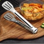 Stainless Steel Serving Tongs – Penjepit Kue, Gorengan & BBQ - Gambar 4