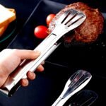 Stainless Steel Serving Tongs – Penjepit Kue, Gorengan & BBQ - Gambar 5