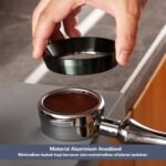 Dosing Ring Magnetik Portafilter 58mm | Coffee Powder Funnel Barista Tool - Gambar 4