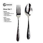 Sendok Makan Premium Stainless Steel Cocok untuk Hotel, Cafe & Catering - Gambar 2