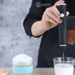 Milk Frother USB Rechargeable – Hand Mixer Elektrik Pembuih Susu untuk Kopi & Minuman - Gambar 5