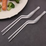 Tweezer untuk Plating, Garnish & Latte Art - Gambar 4