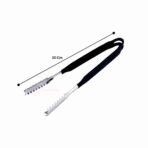 Professional Ice Tong – Serrated Grip Stainless Steel  20cm - Gambar 3