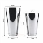Boston Shaker Weight Base Stainless Steel SUS 304 – 550ml/800ml - Gambar 3
