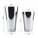 Boston Shaker Weight Base Stainless Steel SUS 304 – 550ml/800ml - Gambar 3