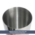 Boston Shaker Weight Base Stainless Steel SUS 304 – 550ml/800ml - Gambar 4