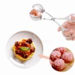 Alat Cetak Bakso Stainless – Pembuat Bakso Manual Serbaguna 3cm - Gambar 4